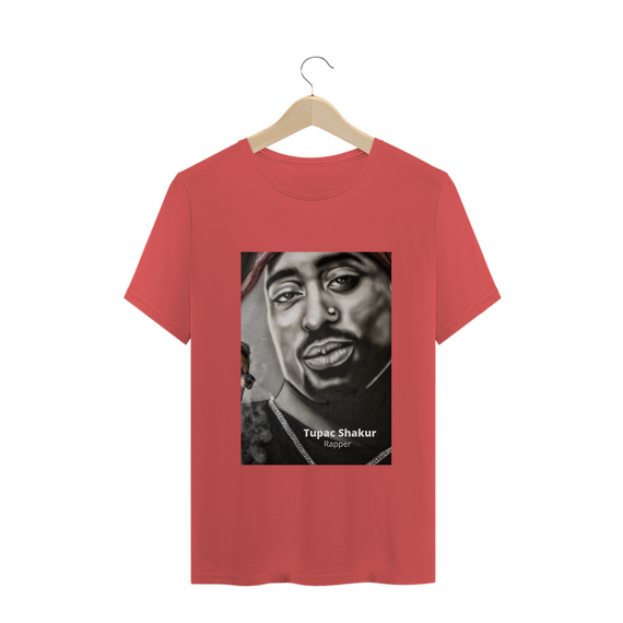 Camisa Estonada Tupac Vemelha