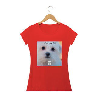 Nome do produtoCamiseta Baby Amo meu Pet 3