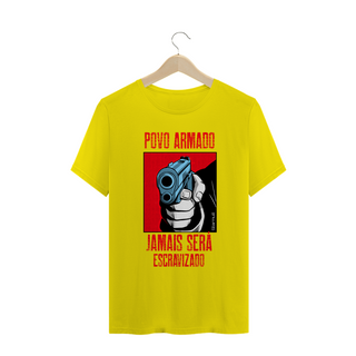 Nome do produtoCAMISETA - POVO ARMADO JAMAIS SERÁ ESCRAVIZADO (RED) STARMULT