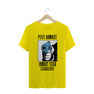 Nome do produtoCAMISETA - POVO ARMADO JAMAIS SERÁ ESCRAVIZADO STARMULT