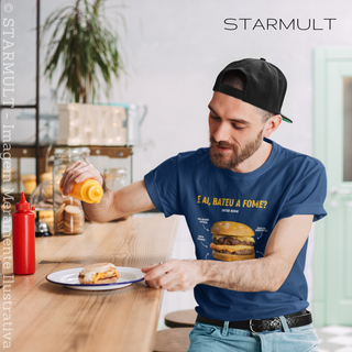 Nome do produtoCAMISETA - FOME DE HAMBURGUER STARMULT