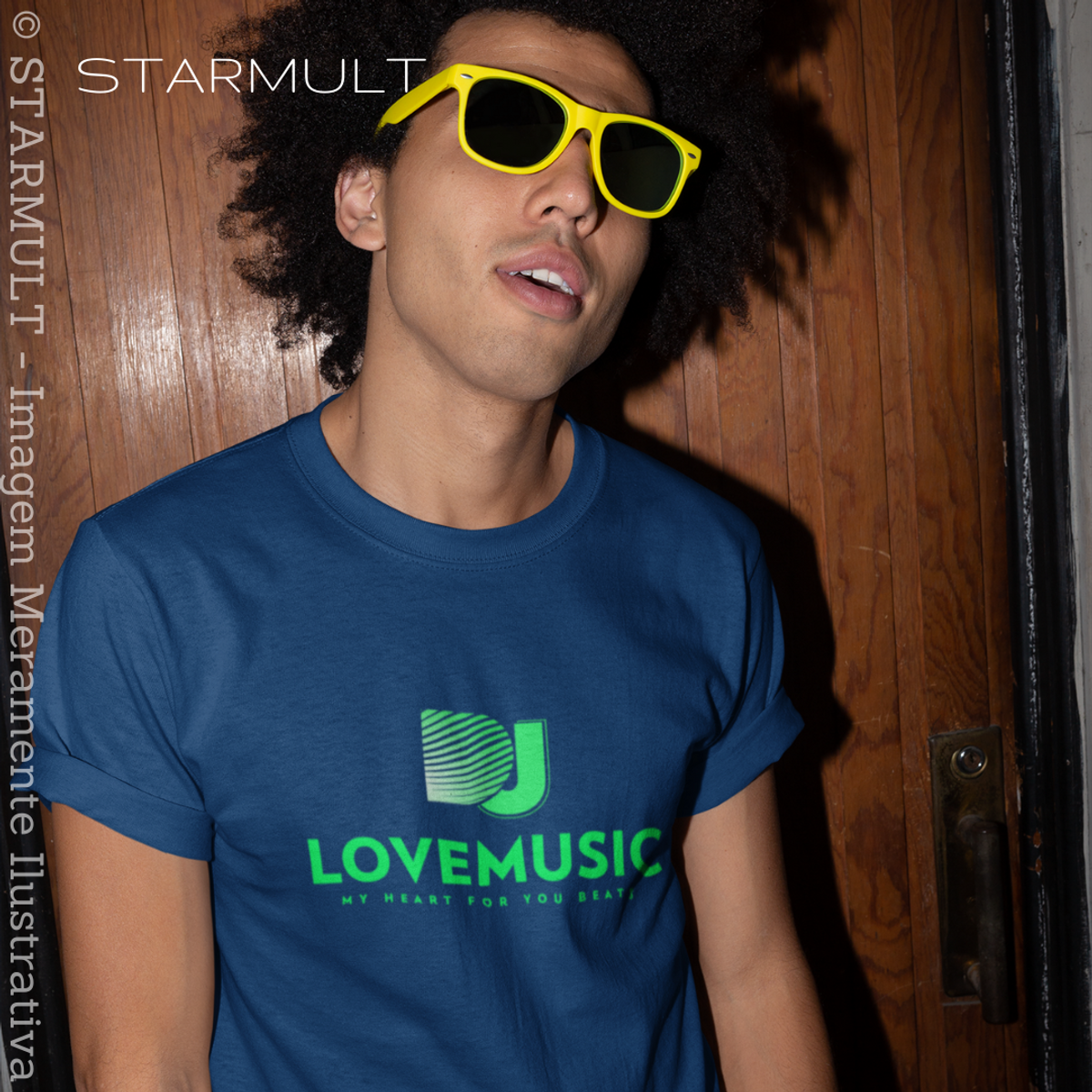 Nome do produto: CAMISETA - LOVEMUSIC (DJ) STARMULT