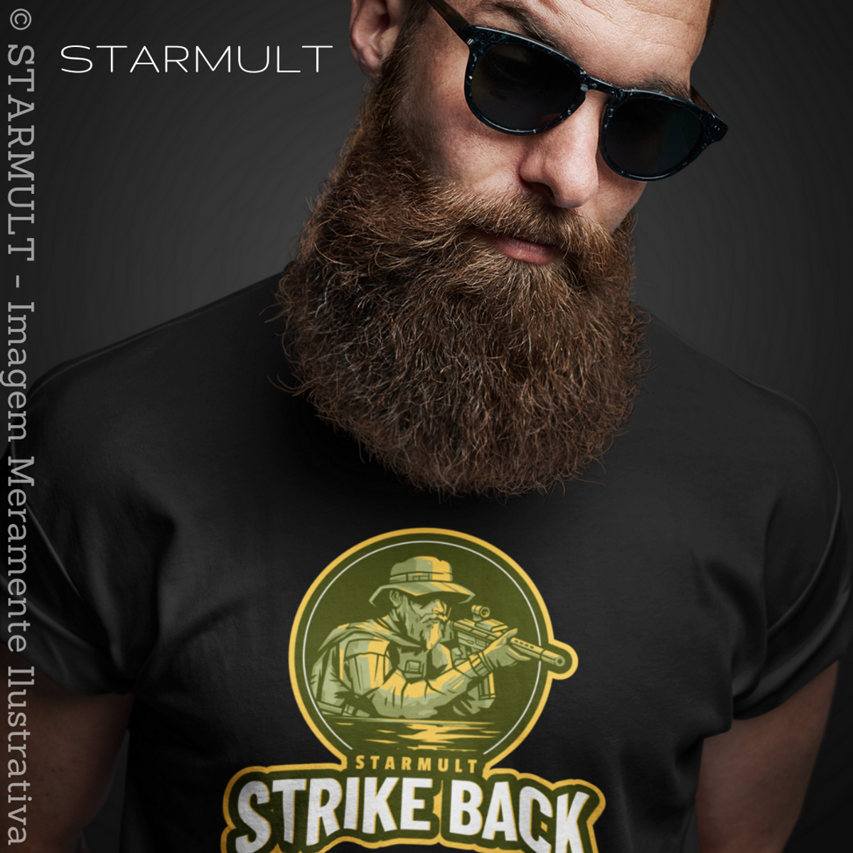 Nome do produto: CAMISETA - OLD MAN TACTICAL STARMULT