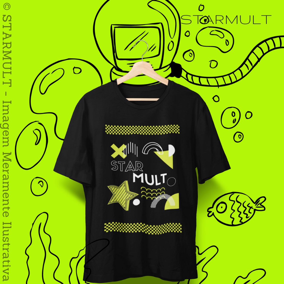 Nome do produto: CAMISETA - (GEOMETRY) STARMULT