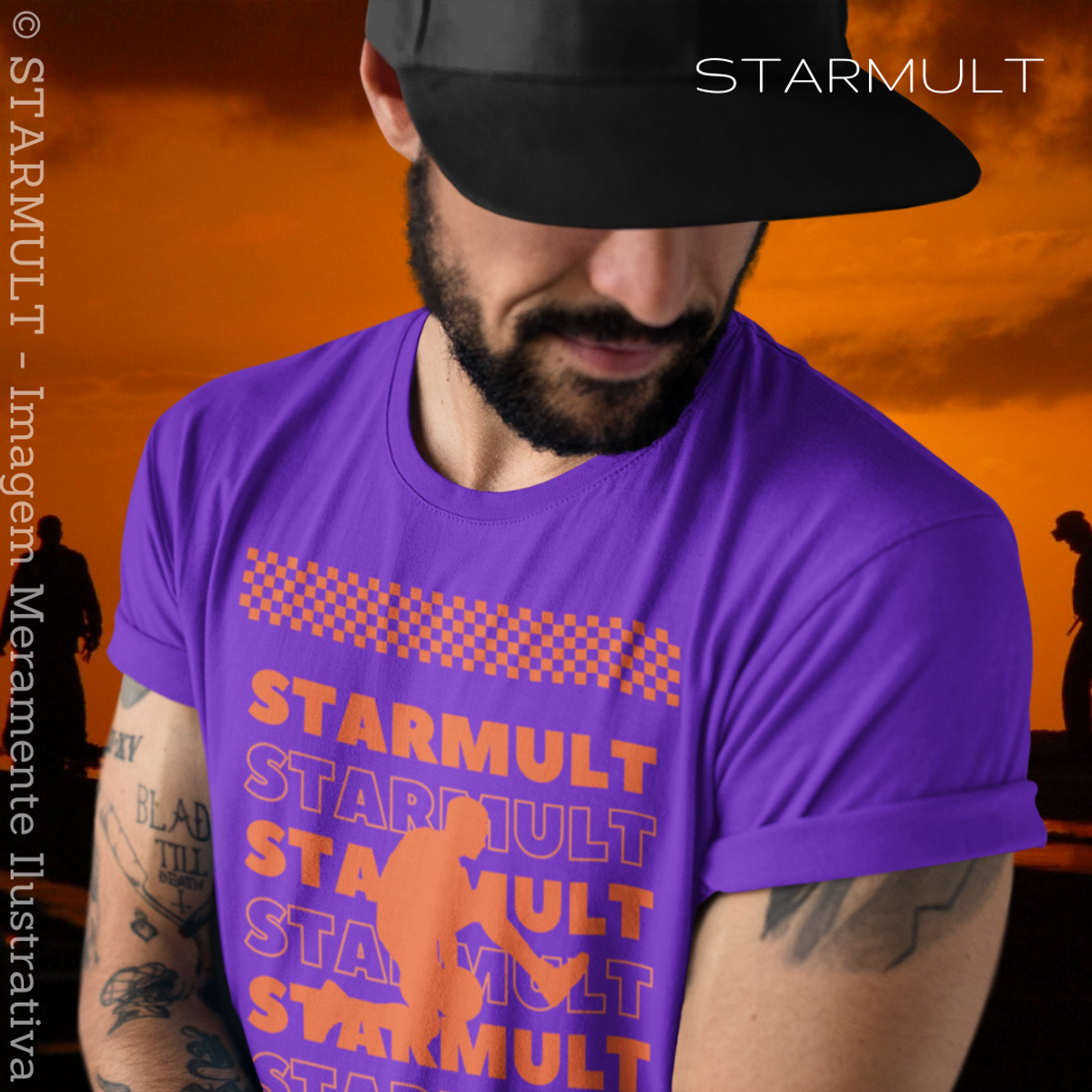 Nome do produto: CAMISETA - STARMULTERS (GAME TIME) STARMULT