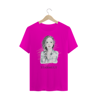 Nome do produtoCAMISETA - GIRL ART (HAIR BRAID) STARMULT