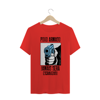 Nome do produtoCAMISETA - POVO ARMADO JAMAIS SERÁ ESCRAVIZADO STARMULT