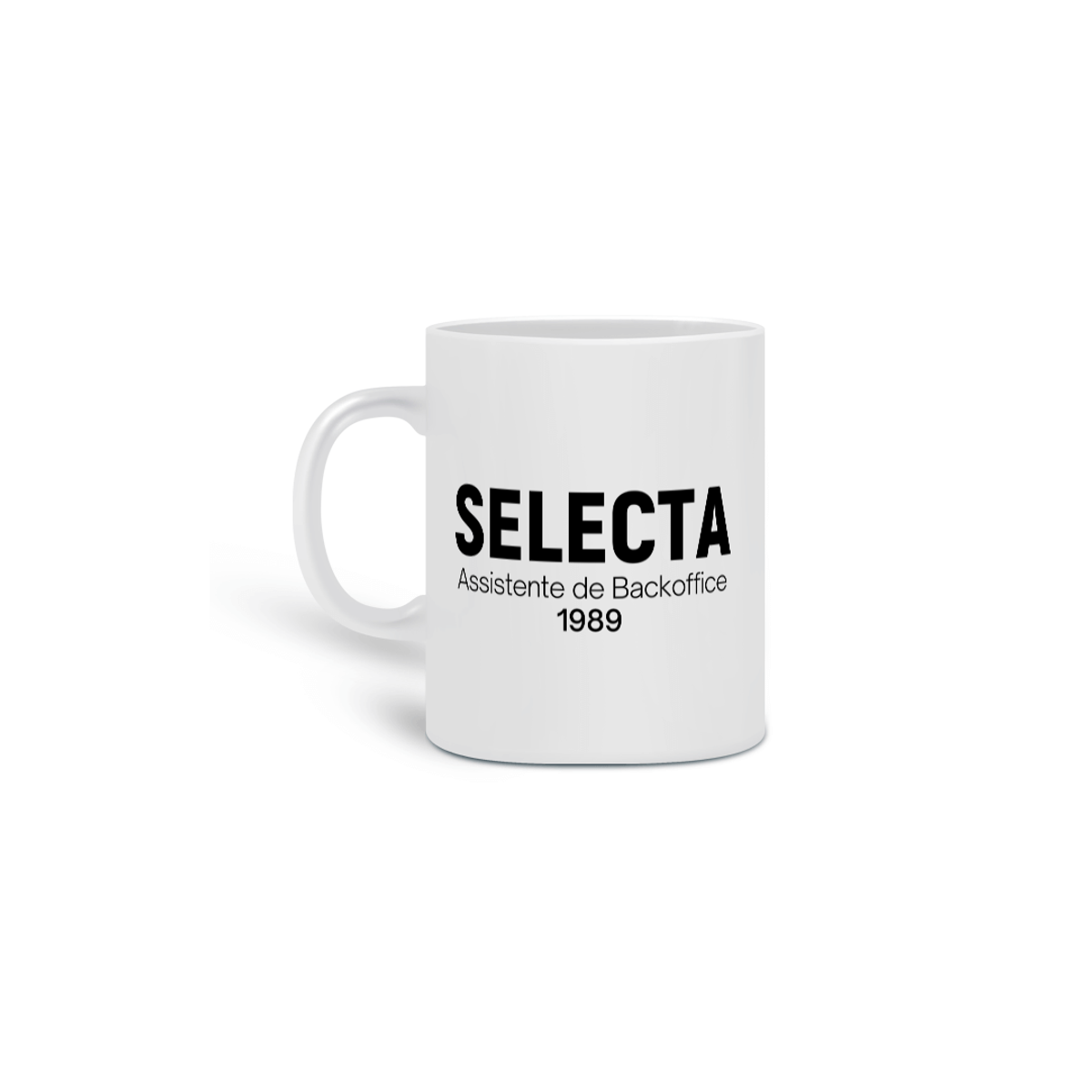 Nome do produto: CANECA SELECTA: Assistente de Backoffice (1989)