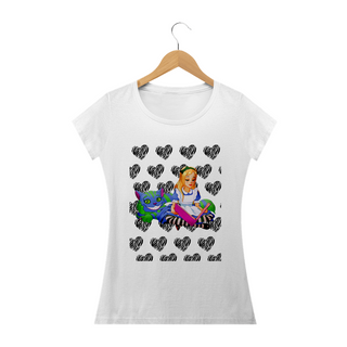 Nome do produtoCamiseta Baby Long Alice Wonder Cat 