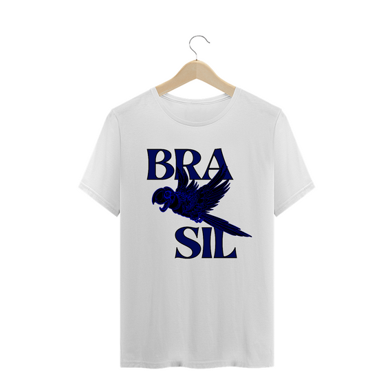 Camiseta BRAsil Arara Azul