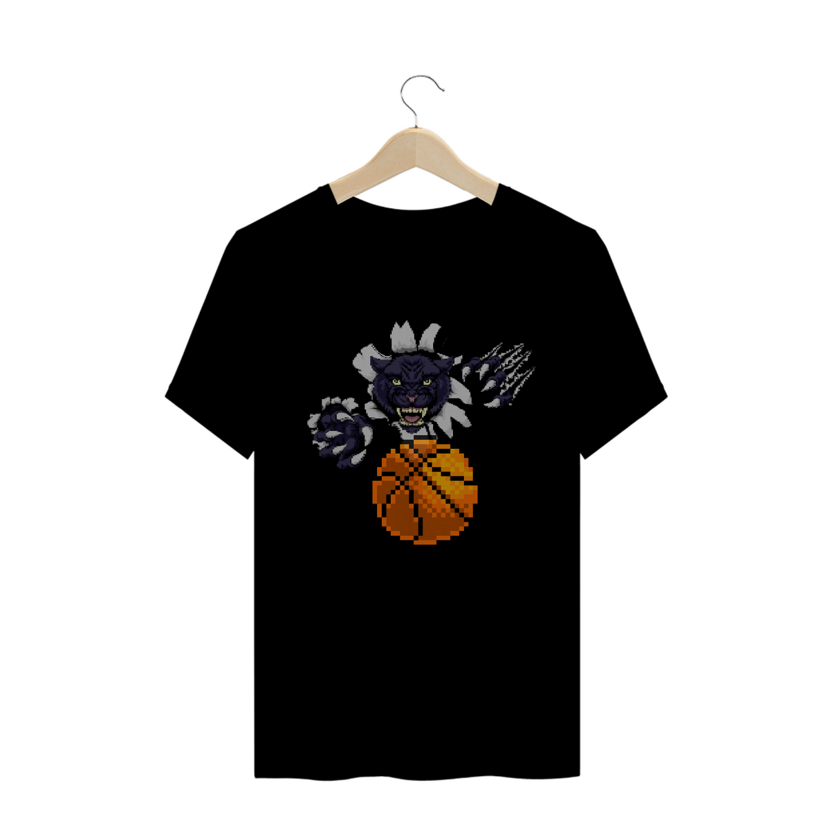 Nome do produto: Camiseta Fera do Basket Pixel