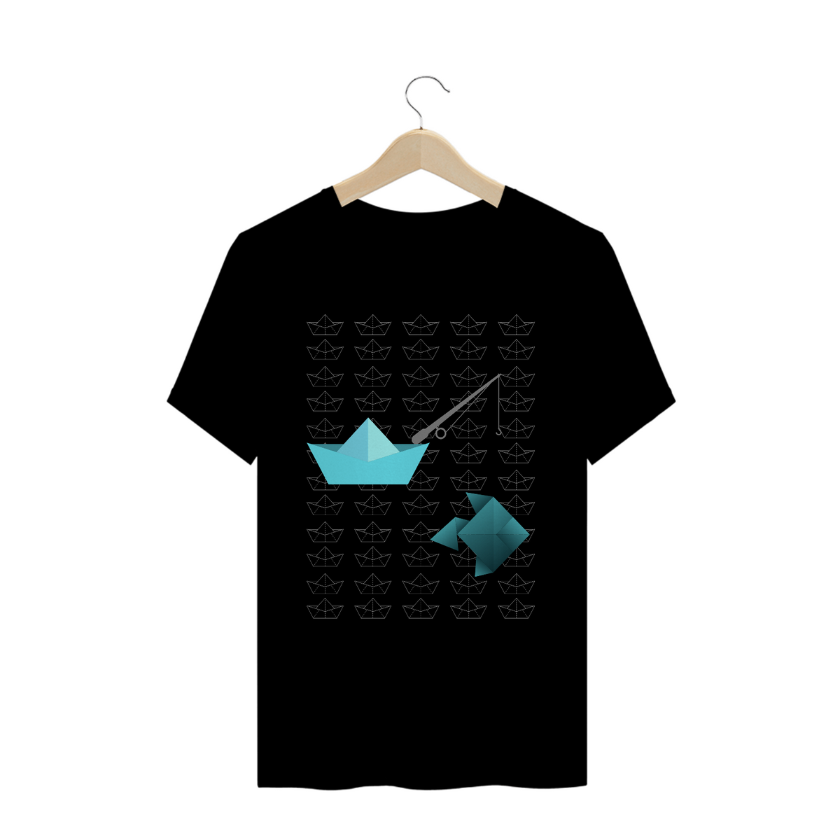 Nome do produto: Camiseta PRIME Origami Pescador