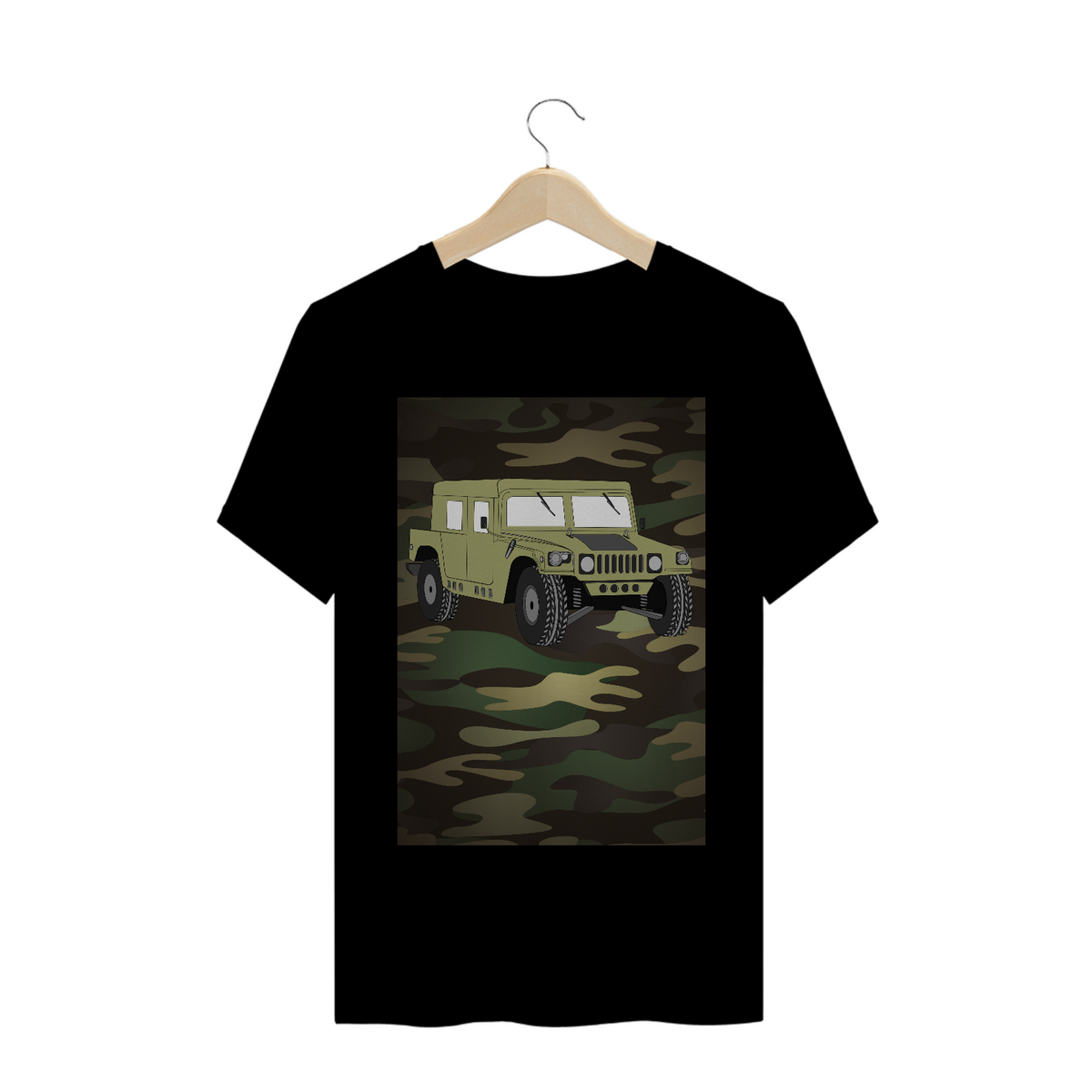 Nome do produto: Camiseta Carro Militar