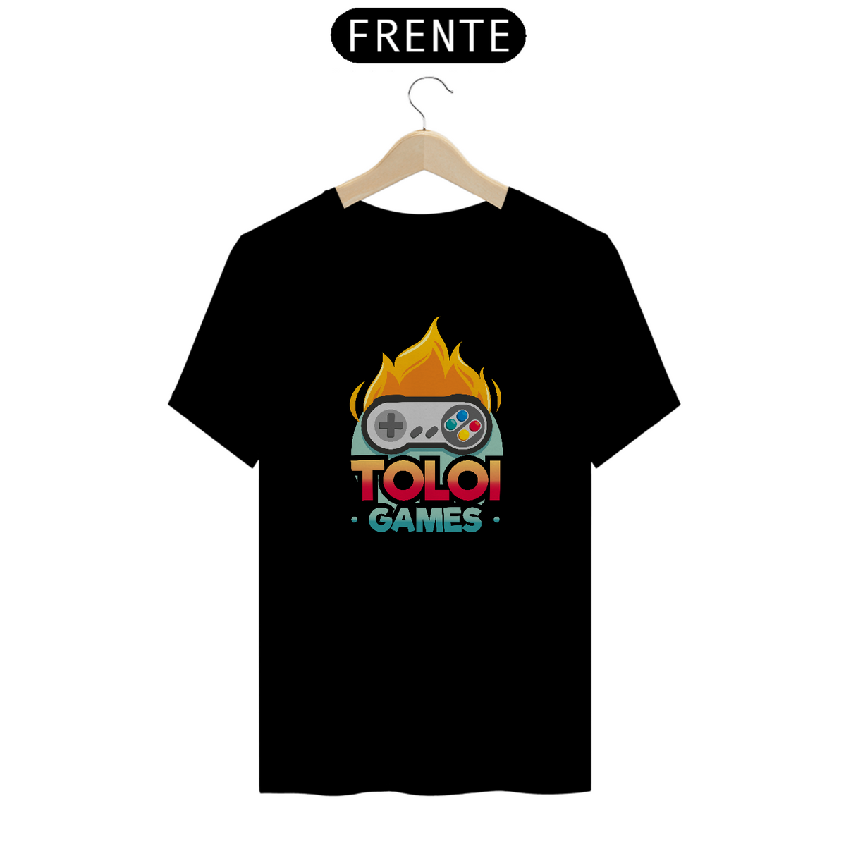 Nome do produto: Camiseta Toloi Games Oficial