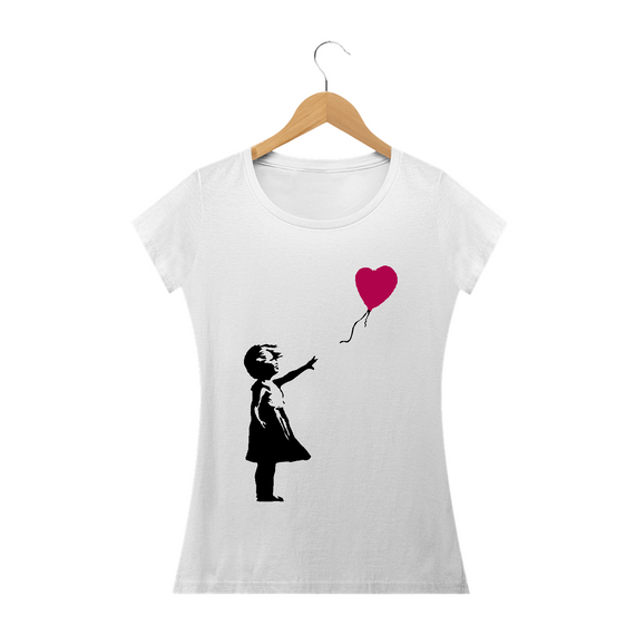 BABY LOOK - BANKSY - GIRL WITH BALOON
