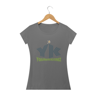 Camiseta YASMIM KITINIZ - Modelo Baby Long Estonada - GK 22