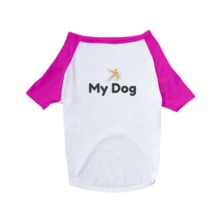 Nome do produtoRoupa T-Shirt Pet My Dog - GK 22