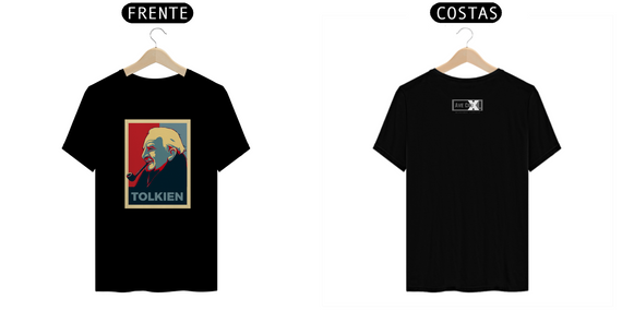 J.R.R. Tolkien - Obama Poster Style - T-shirt Quality
