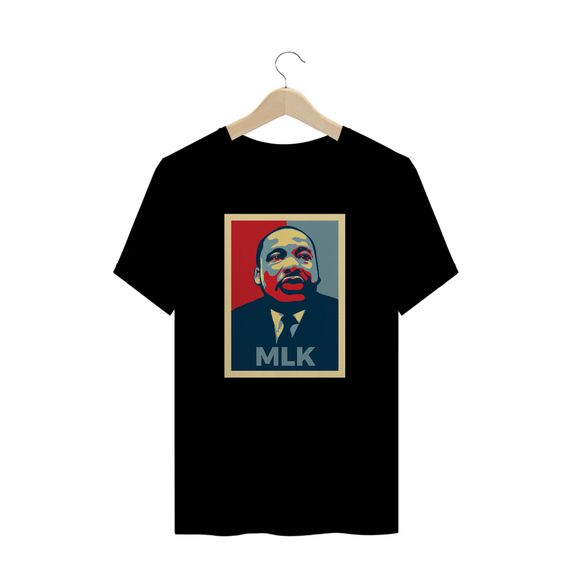 MLK Obama Poster Style - T-shirt Premium