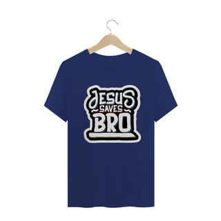 Nome do produtoT-shirt Jesus saves bro - Grafite