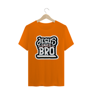 Nome do produtoT-shirt Jesus saves bro - Grafite