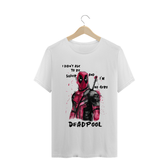 Camiseta I'm no Hero - Deadpool