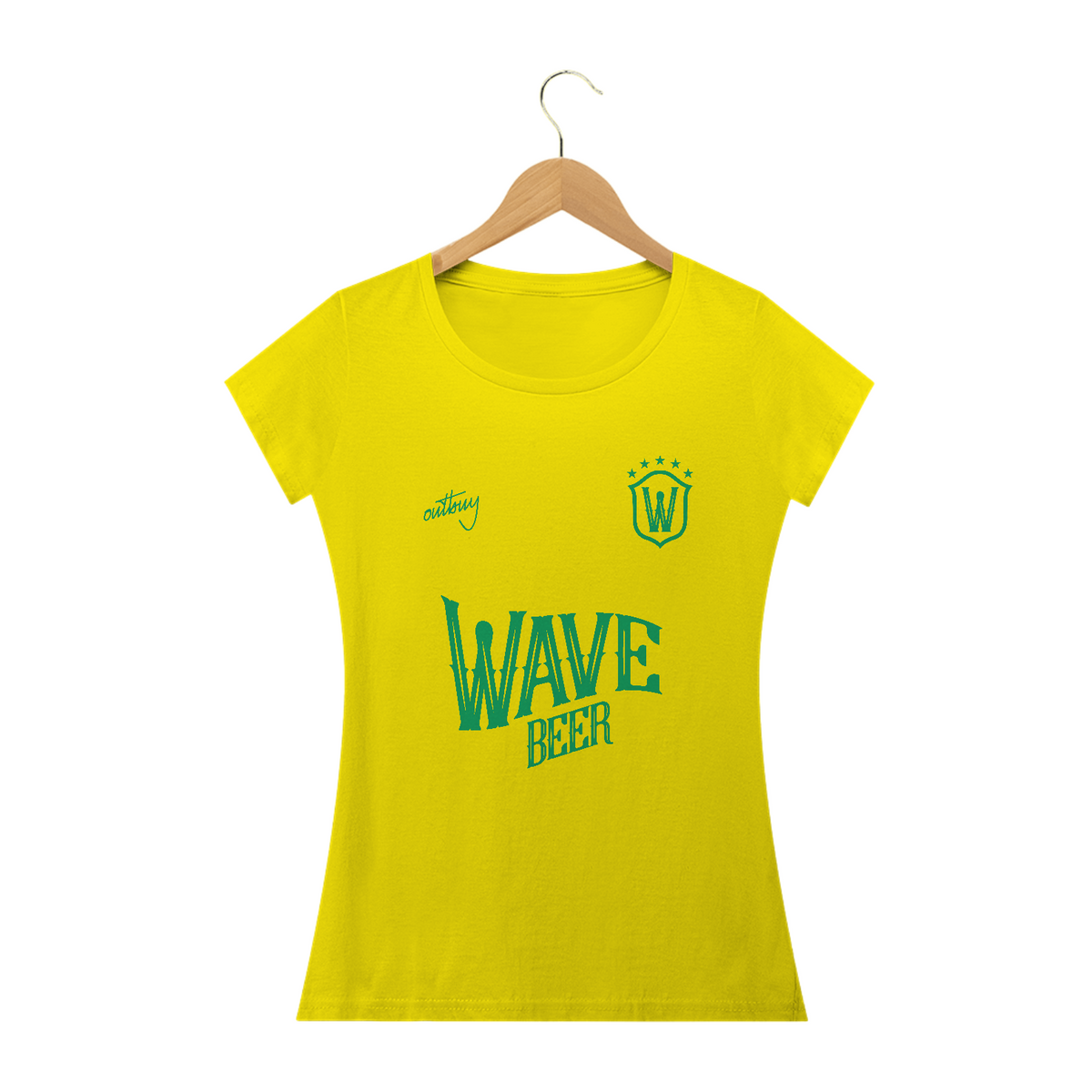 Nome do produto: Blusa Feminina Wave Beer Titular Copa 2022