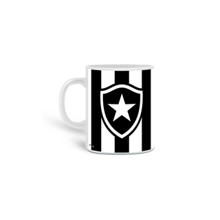 Caneca Botafogo Listras Finas Camisa 7