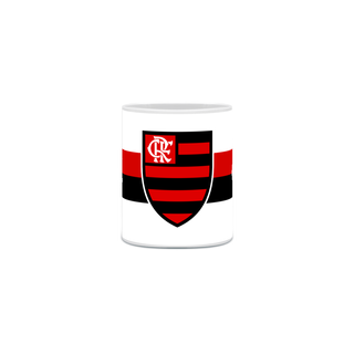 Nome do produtoCaneca Flamengo Branca - Escudos