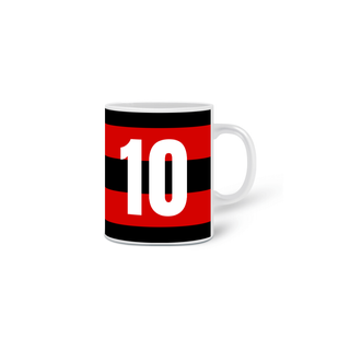 Nome do produtoCaneca Flamengo Camisa 10 Titular Listrada