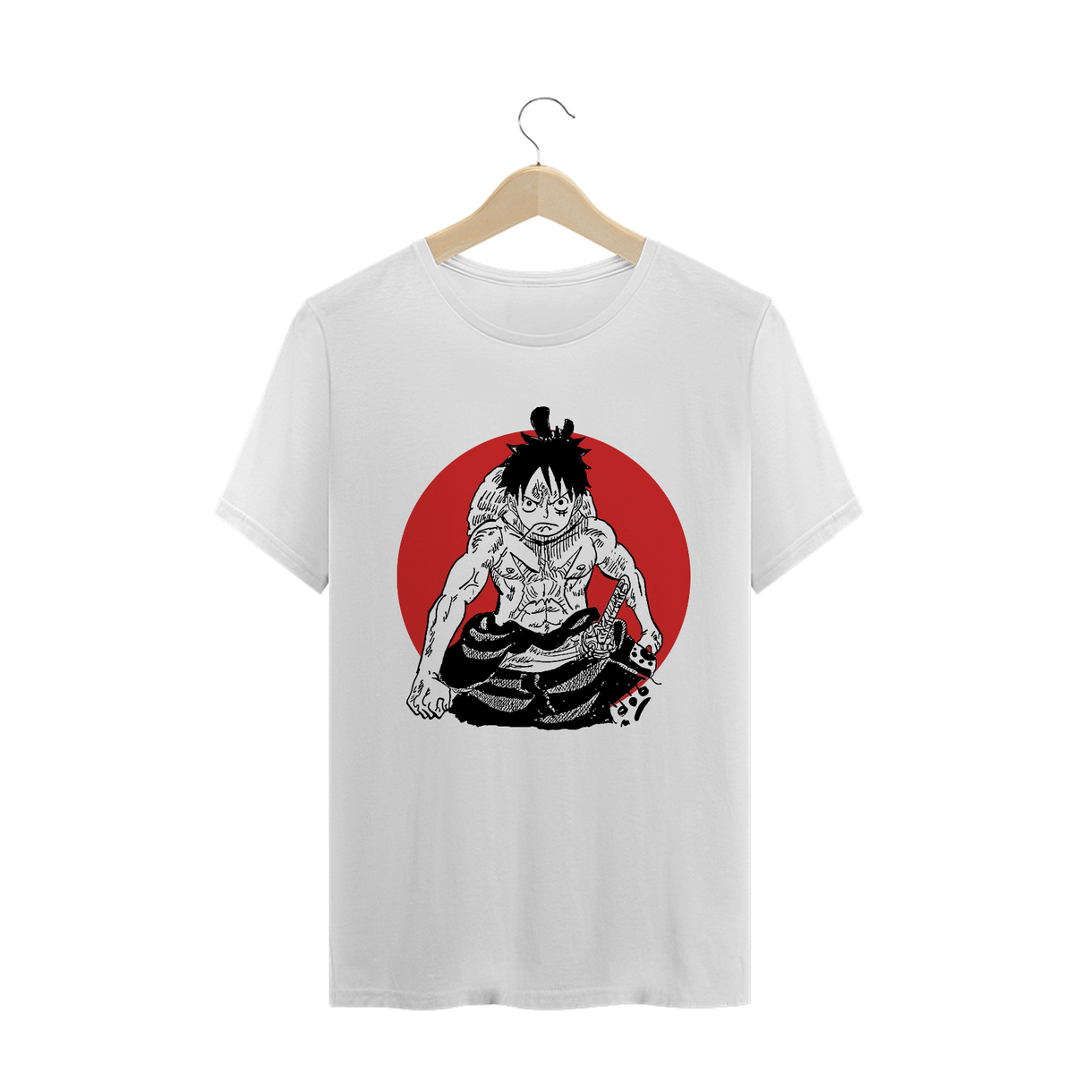 Nome do produto: Camiseta Luffy Wano