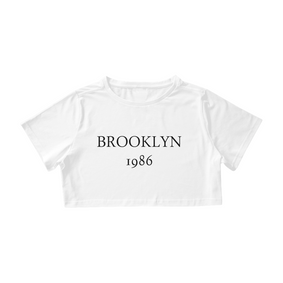 Camisa Cropped ▸ Brooklyn 1986