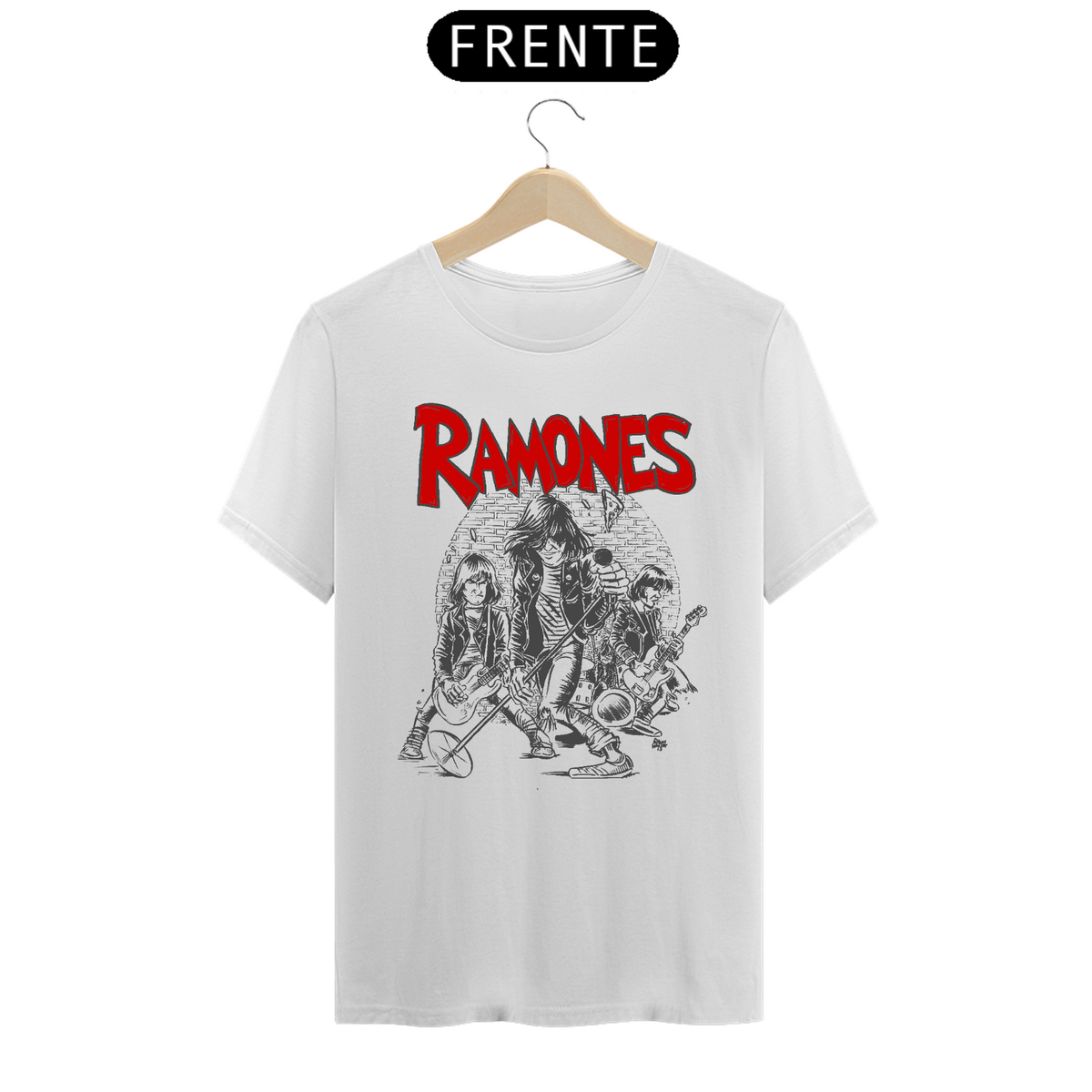 Nome do produto: TC - Camisa Ramones