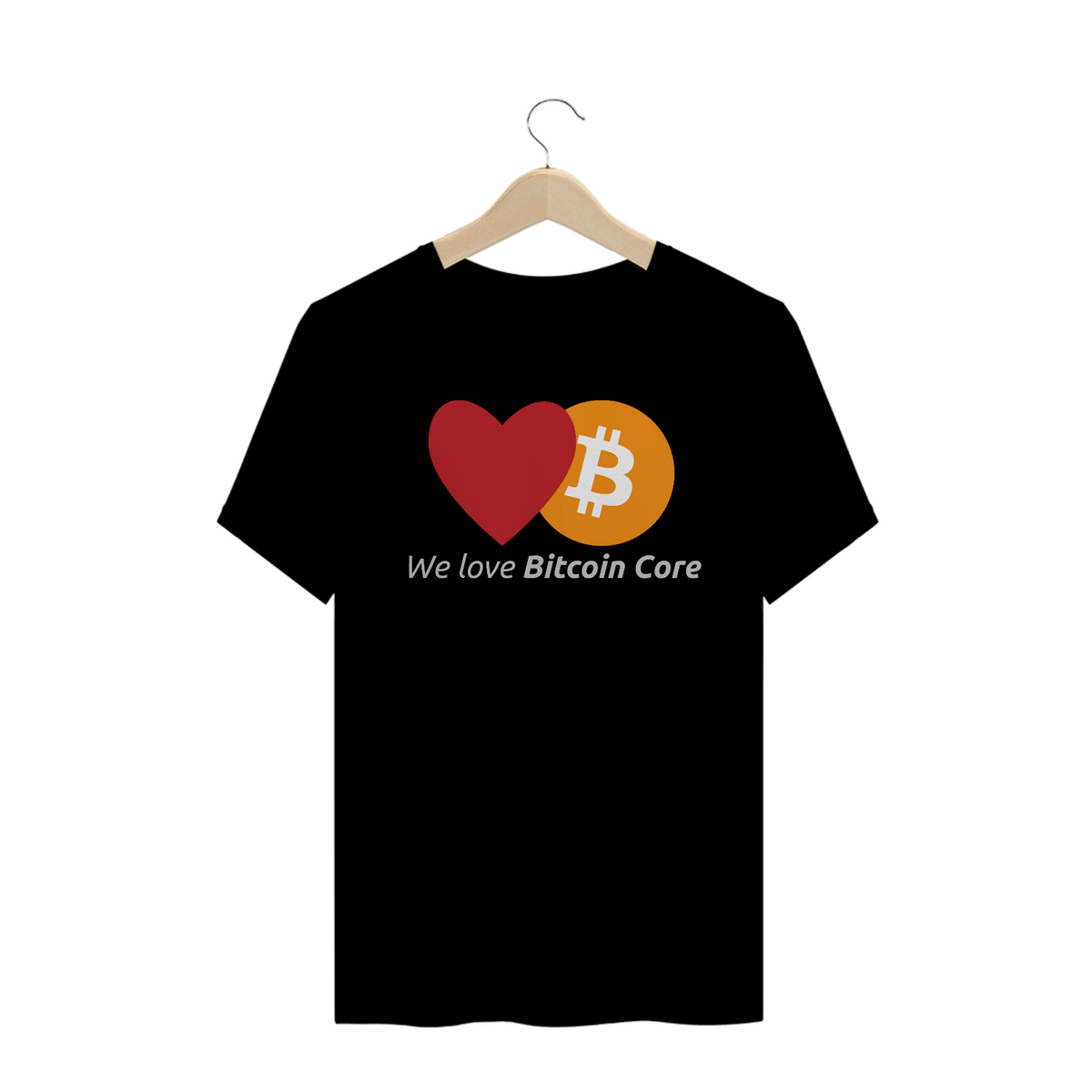Nome do produto: Criptos - Camisa Bitcoin Core