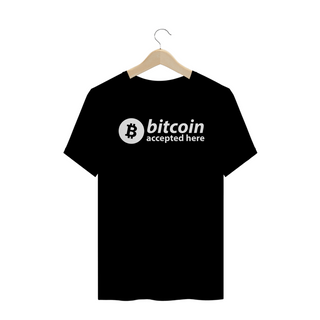 Criptos - Camisa Bitcoin Accepted Here