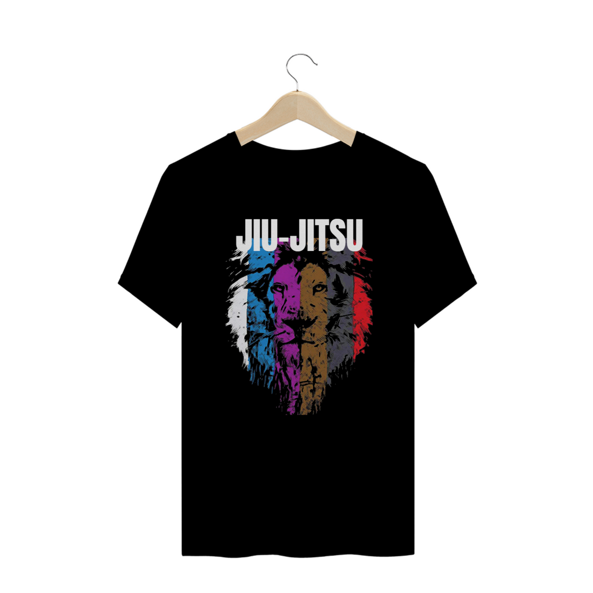 Nome do produto: Jiu-jitsu - Camisa Jiu-jitsu Leão