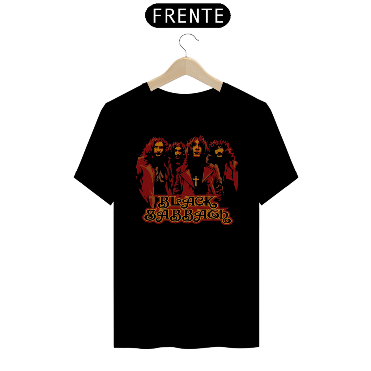 Nome do produto: TC - Camiseta Black Sabbath