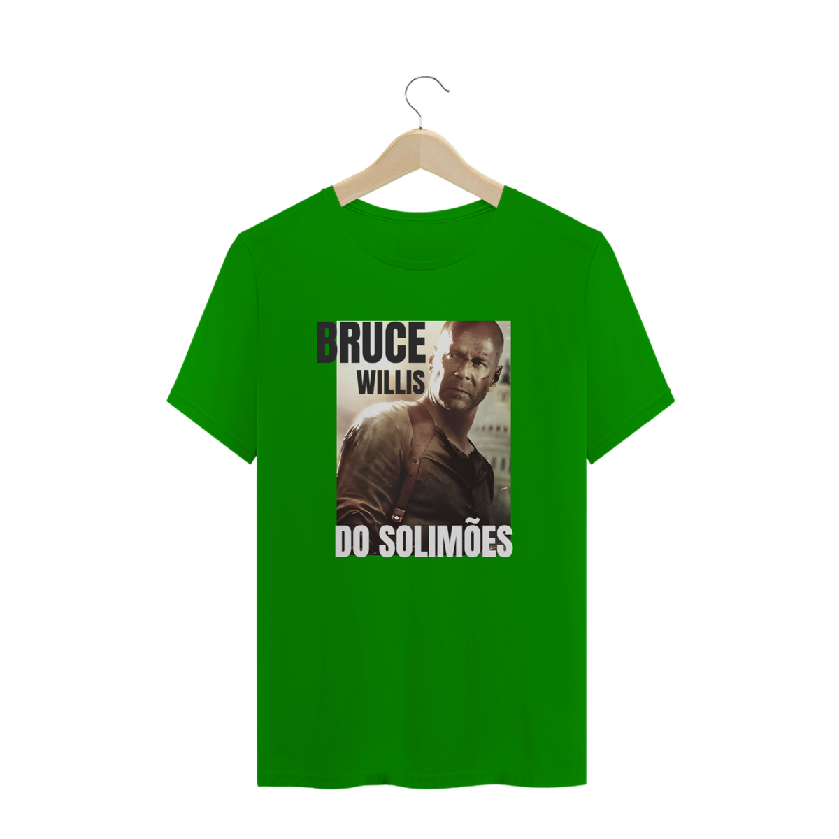 Nome do produto: Frases - Camisa Bruce Willis do Solimões