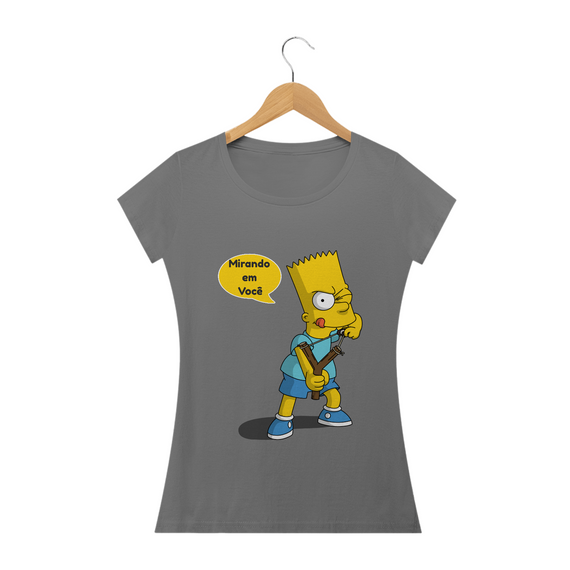 Camiseta Estonada Feminino Bart