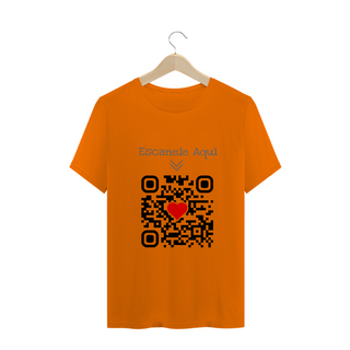 Nome do produtoCamiseta QR Code Eu te Amo Masculino