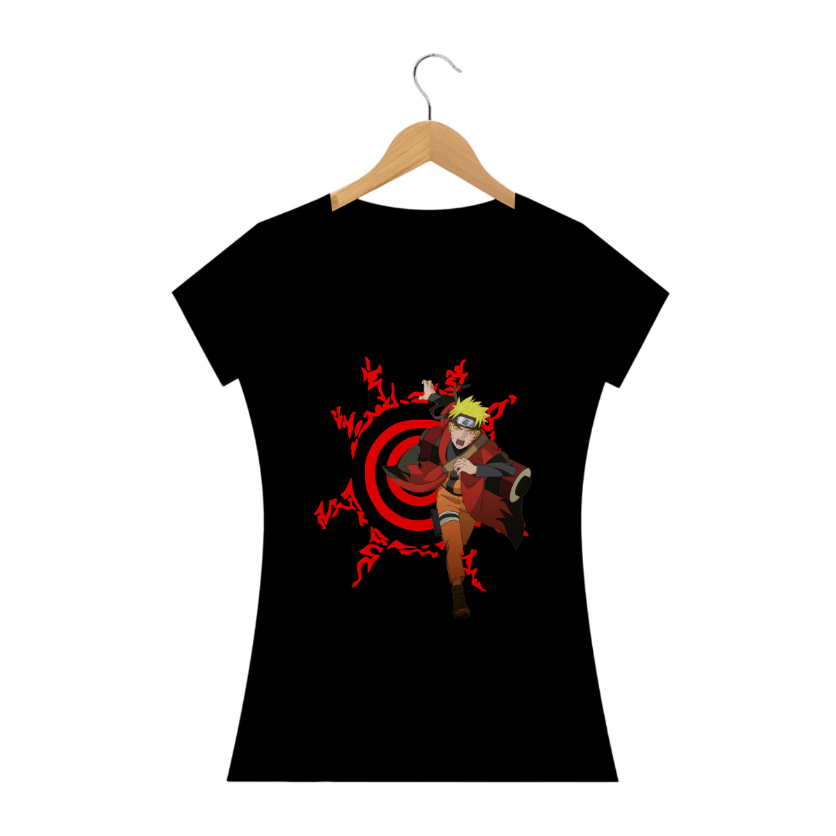 Nome do produto: Camiseta Baby Long Prime -  Naruto