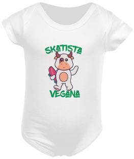 Nome do produtoBody bebê Skatista vegana