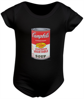 Body bebê Campbells Vegetarian