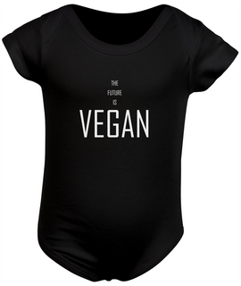 Body bebê The Future is vegan