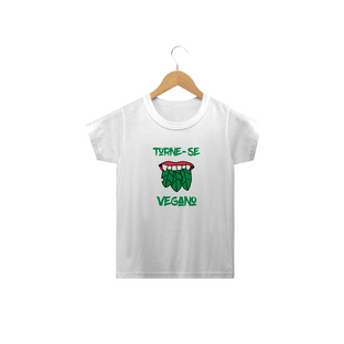 Nome do produtoCamiseta Torne-se vegano. Tam: 2 ao 14.