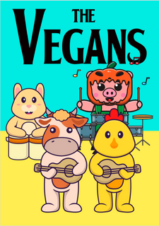 Poster  A3 The Vegans