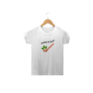 Nome do produto Camiseta Powered by plants. Tam: 2 a 14.