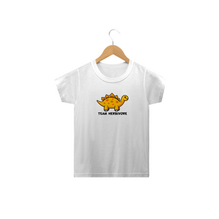 Nome do produtoCamiseta Team Herbivore. Tam: 2 ao 14.