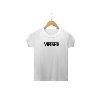 Camiseta VEGANS. Tam: 2 a 14.