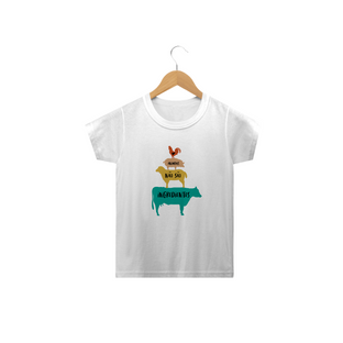 Nome do produtoCamiseta Animais não são ingredientes. Tam: 2 a 14